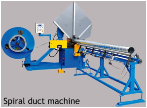 Hydraulic Spiral Duct Press